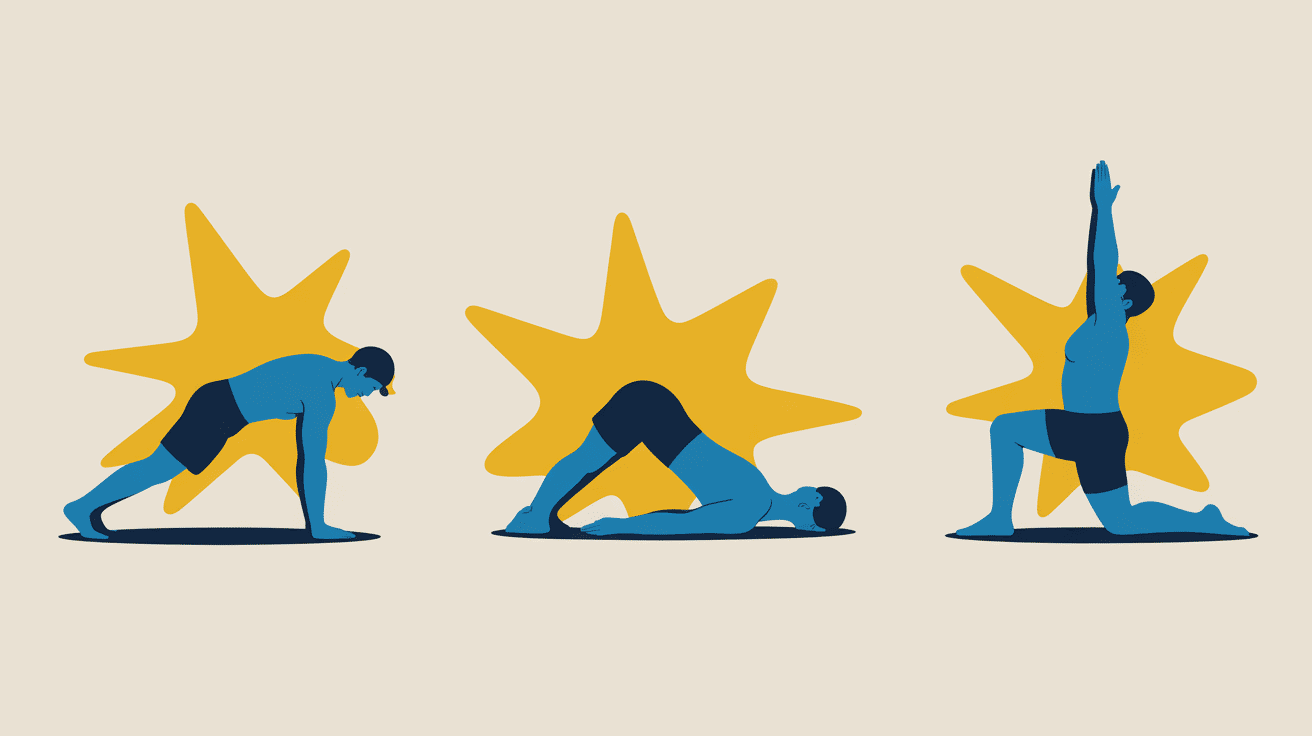 Exercices et etirements muscles flechisseurs de hanche