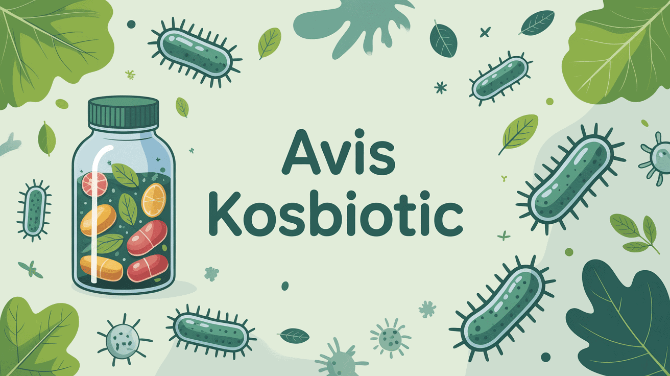 kosbiotic avis image moderne bouteille probiotics