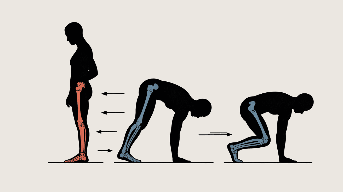 Technique souleve de terre jambes tendues haltere position et muscles