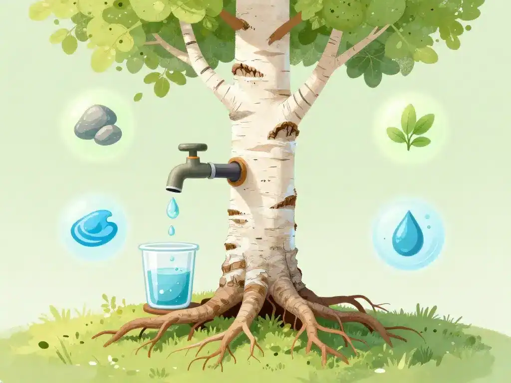 composition minerale et bienfaits de la seve de bouleau