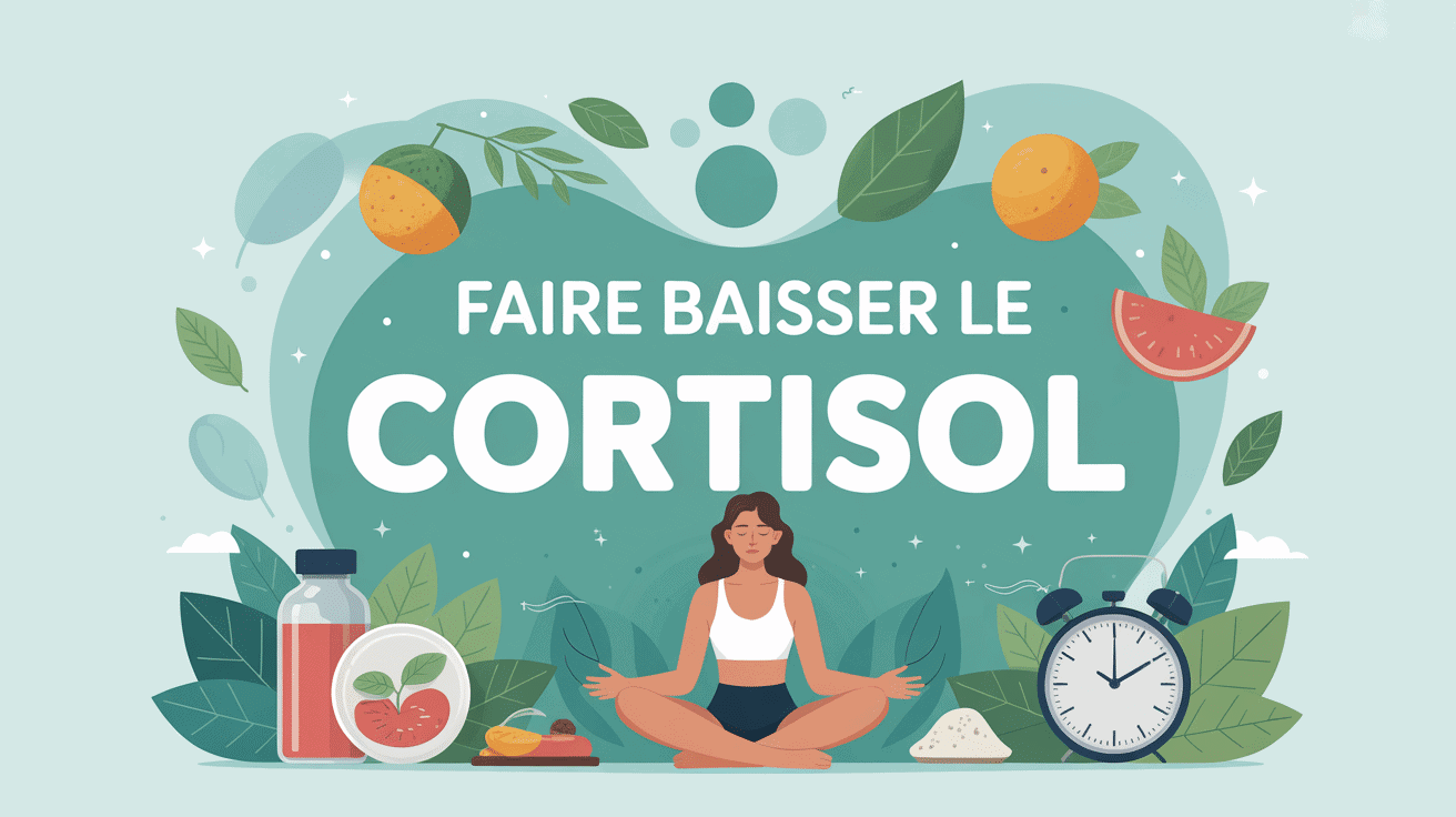 illustration sur comment faire baisser le cortisol, ambiance apaisante