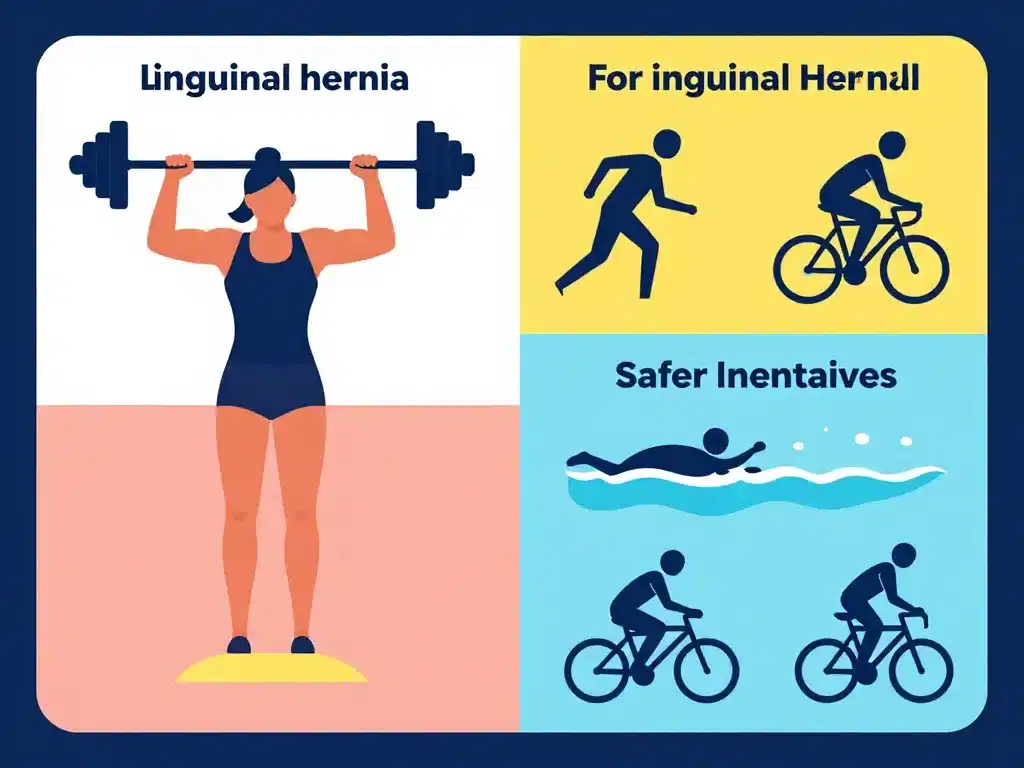 hernie inguinale mouvements a eviter et sports sans risque