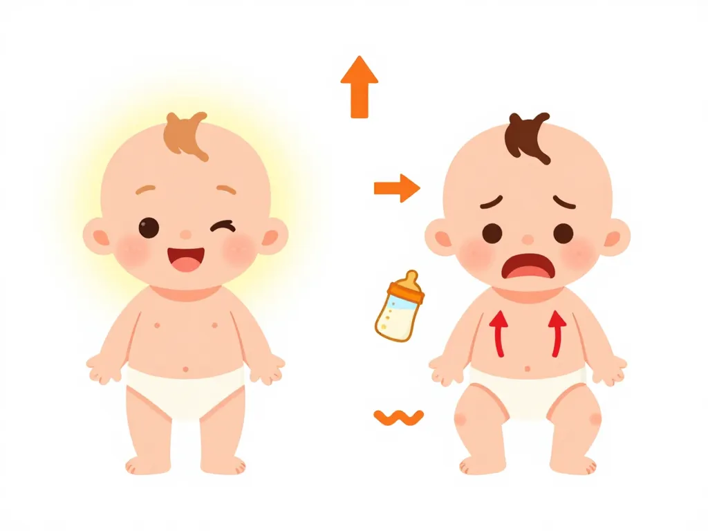 inexium nourrisson comparaison reflux pathologique physiologique