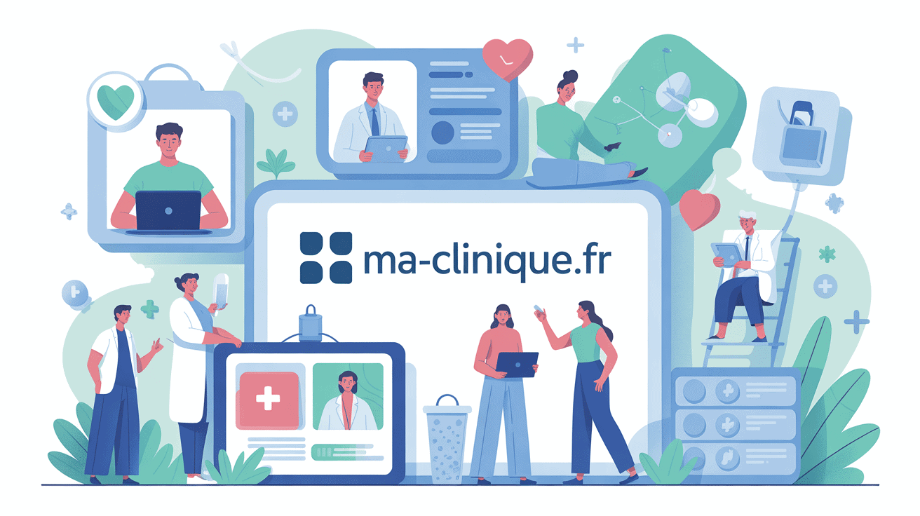 illustration santé en ligne ma-clinique.fr