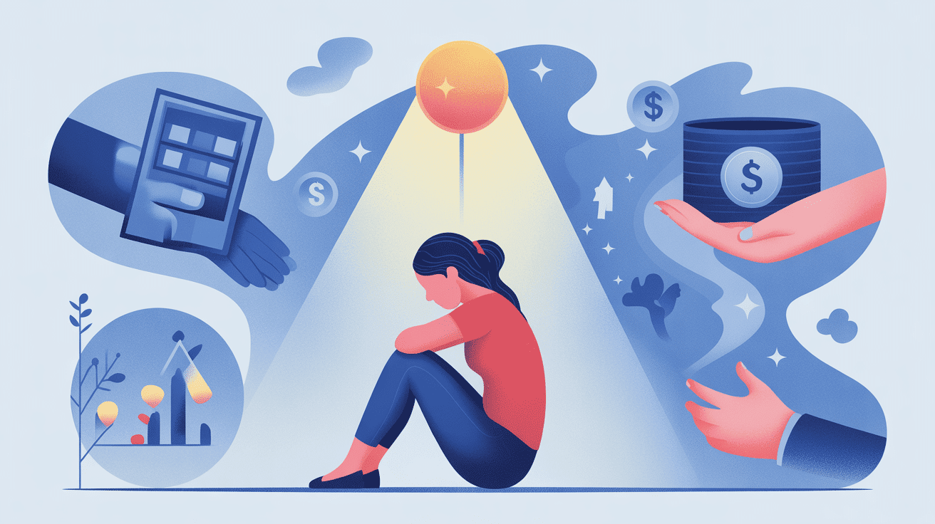 montant aah dépression soutien financier illustration