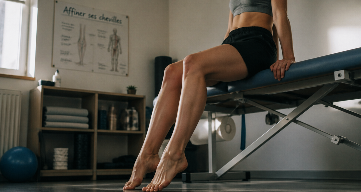 comment affiner ses chevilles femme extension mollets