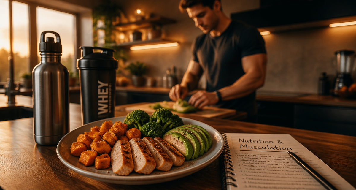 nutrition pour la musculation repas équilibré