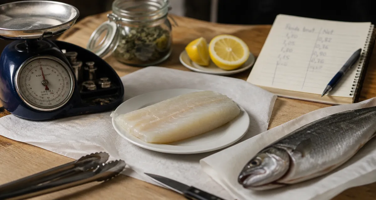 Combien de gramme de poisson par personne : guide des grammages pour éviter le gaspillage