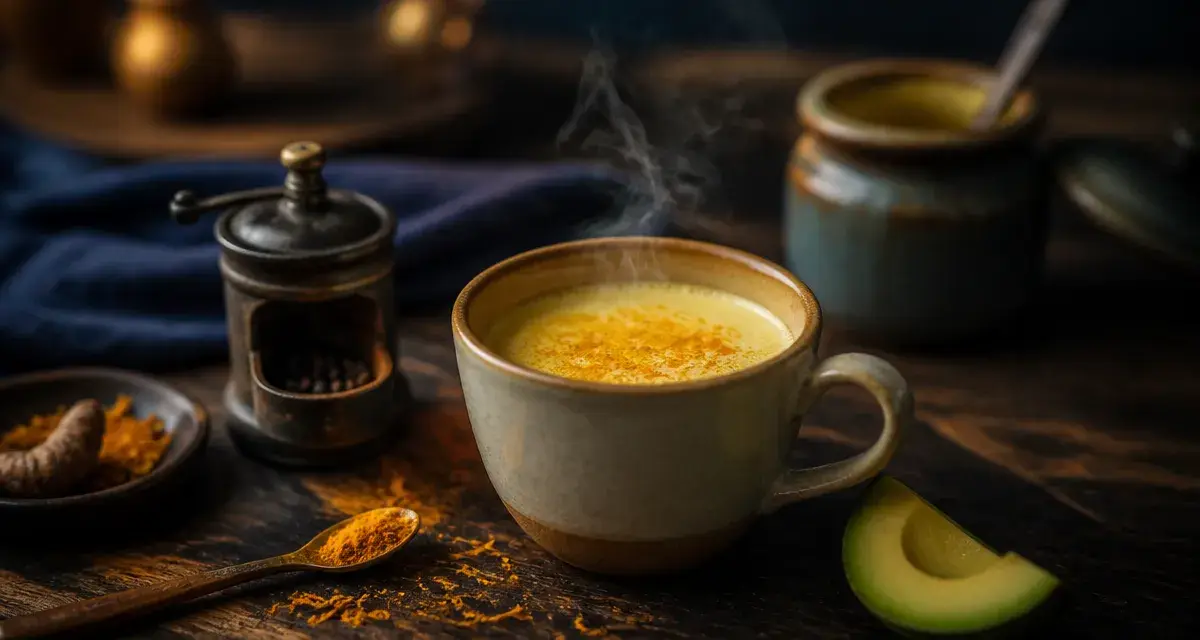 Comment consommer le curcuma : poivre noir et gras dans le lait d’or