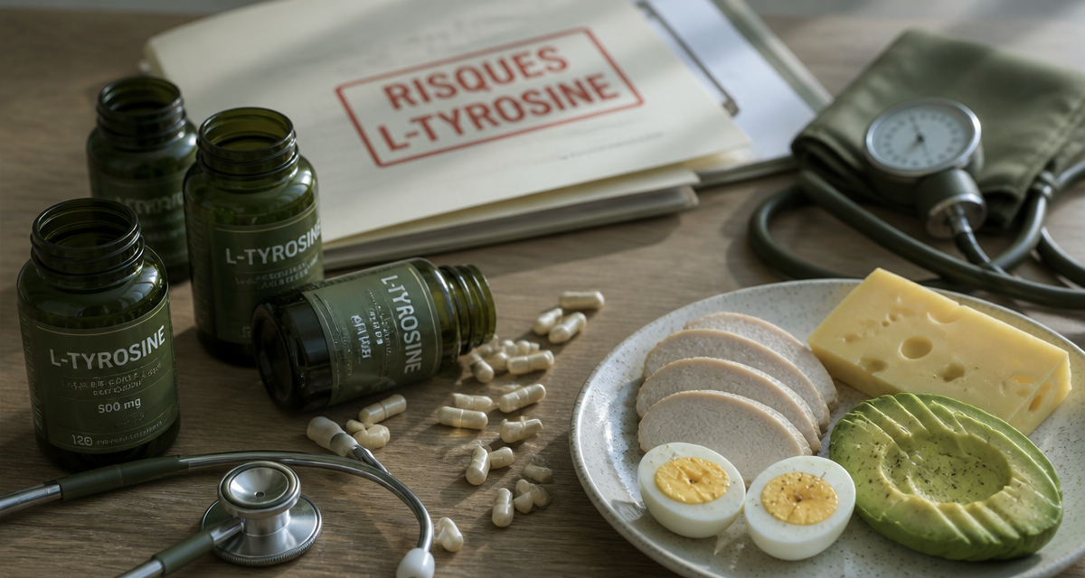 l tyrosine danger flacons gélules stéthoscope aliments