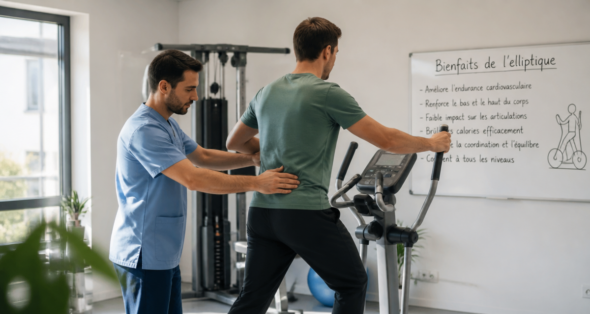 vélo elliptique avis kiné en salle