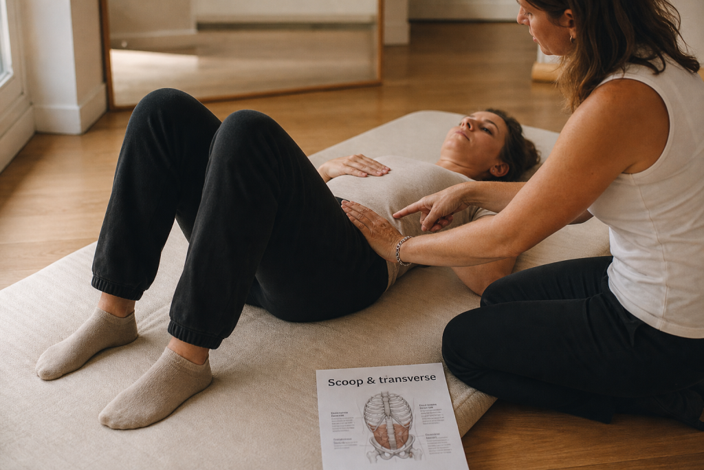 Que veut dire scoop en kinésithérapie périnéale ? Un geste, une respiration, un périnée mieux coordonné