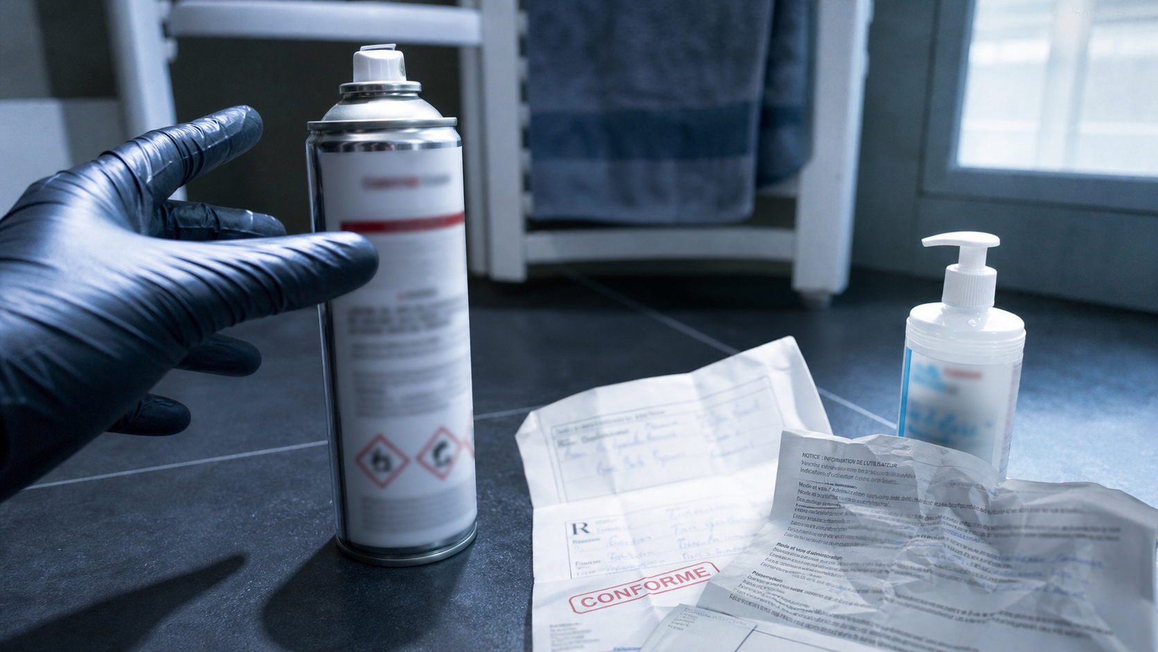 Reflex spray interdit en France : pourquoi et risques chimiques REACH