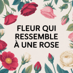 bouquet de fleurs qui ressemble à une rose en illustration