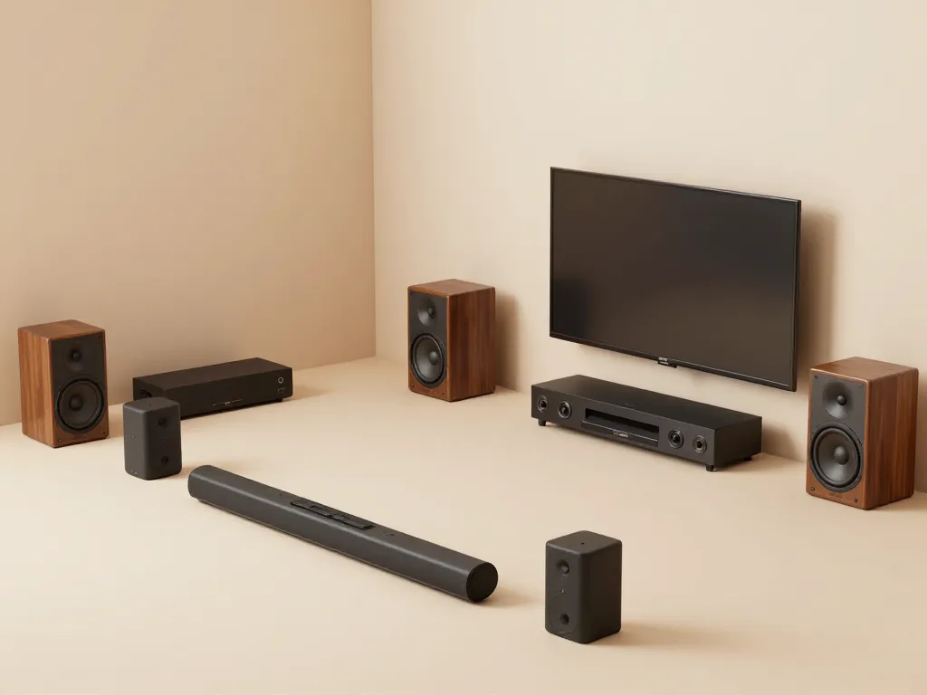 schéma conceptuel meilleur home cinema différents formats