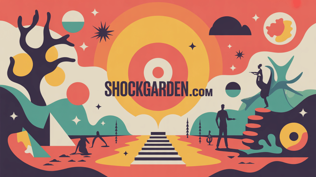 Illustration univers créatif shockgarden.com