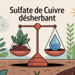 illustration sulfate de cuivre desherbant effets et alternatives jardin