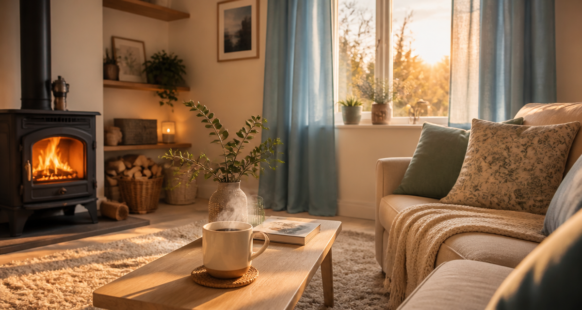 comment chauffer une pièce sans électricité poêle à bois salon
