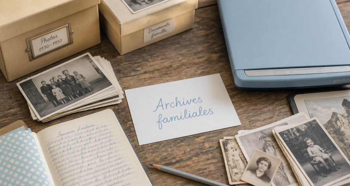 que faire des vieilles photos de famille archives