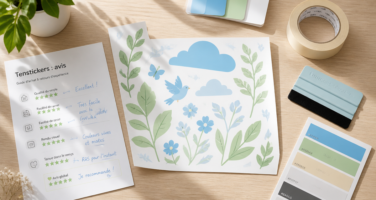 tenstickers avis sticker mural vinyle sur bureau