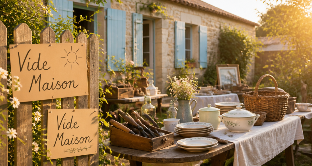 vide maison 17 tables objets jardin charente-maritime