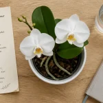 Offrir une orchidée porte malheur : Phalaenopsis blanc en pot, mythes et réalité botanique