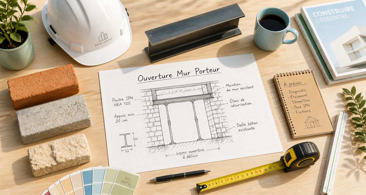 mur porteur ipn prix plan atelier