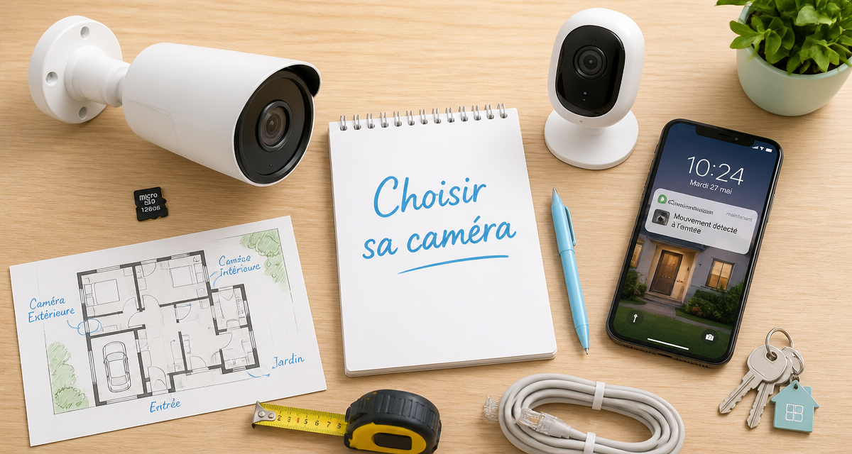 quelle camera de surveillance choisir deux cameras et accessoires