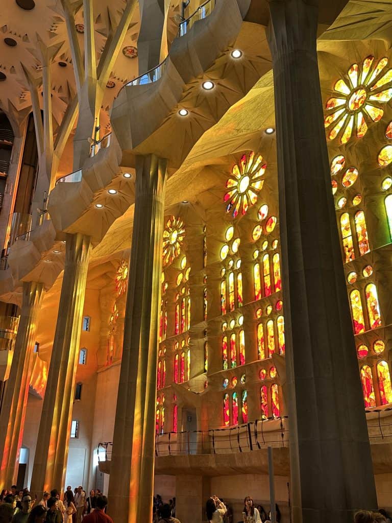 Inside La Sagrada Familia