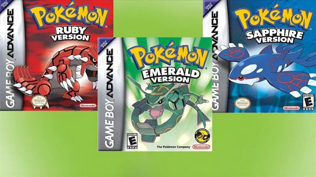 pokemon generation 3 games