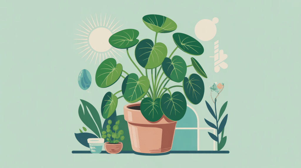 asso pilea ne pousse pas image pilea croissance