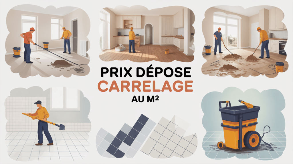 depose carrelage prix m2 ouvriers renovation