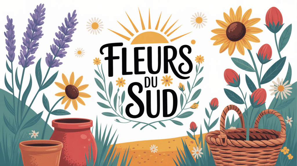 Image fleur sud lavande tournesol olivier coquelicot Provence