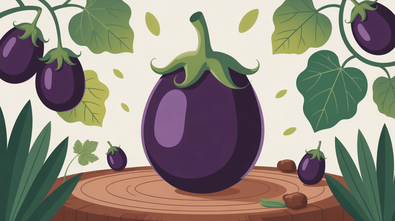 peut-on garder un pied d'aubergine d'une année sur l'autre, illustration jardin lumineux