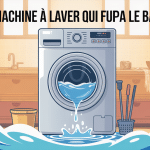 image machine à laver qui fuit par le bas diagnostic
