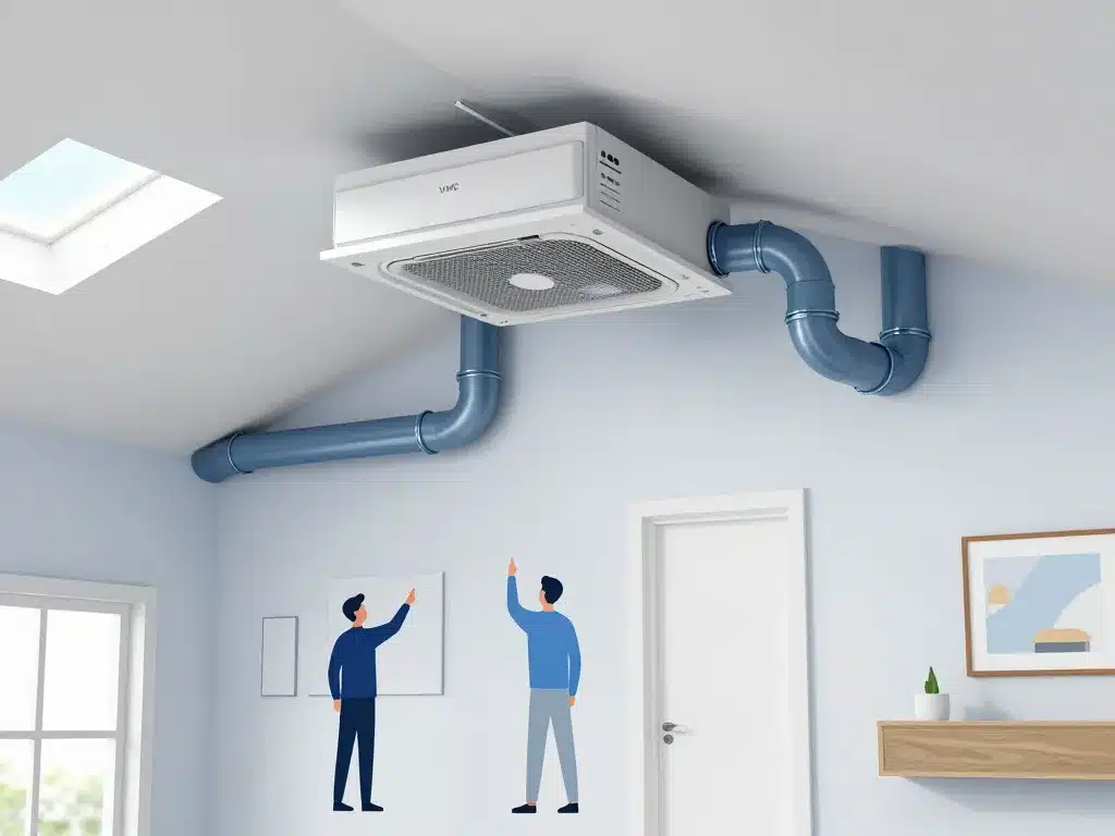 schema vmc double flux placement optimisation maison