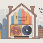 schema vmc double flux dans une maison illustration