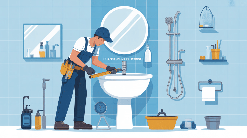 tarif plombier changement robinet plombier remplace robinet