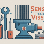 visser sens illustration vectorielle guide