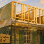 prix surélévation maison 40m2 chantier
