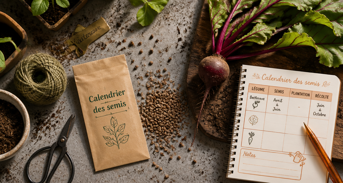 quand planter betterave calendrier semis