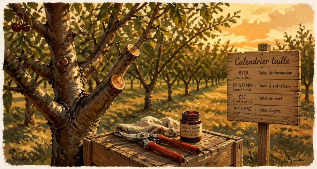 Calendrier : quand tailler les arbres fruitiers à noyaux et éviter la gommose