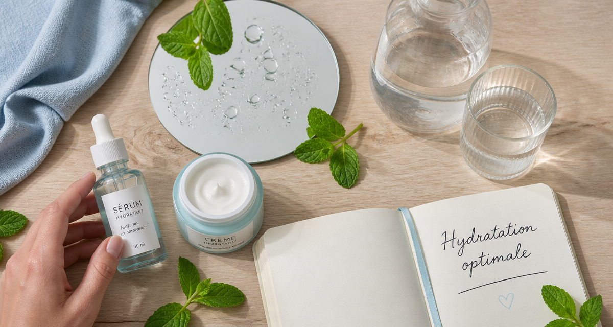 comment hydrater sa peau avec soins visage