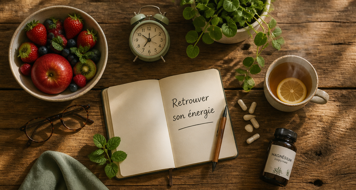 manque d energie que faire table objets vitalite