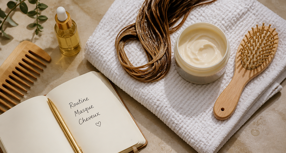 masque cheveux combien de fois par semaine salle de bain routine