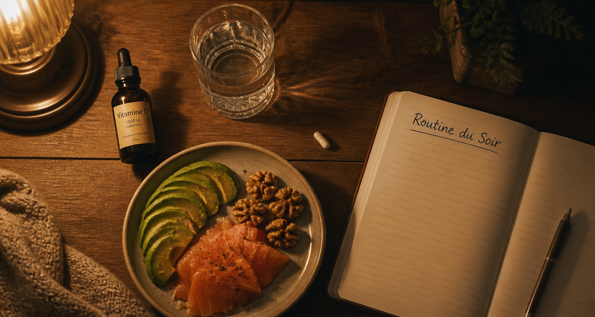 Pourquoi prendre la vitamine D le soir, vitamine D et repas du soir