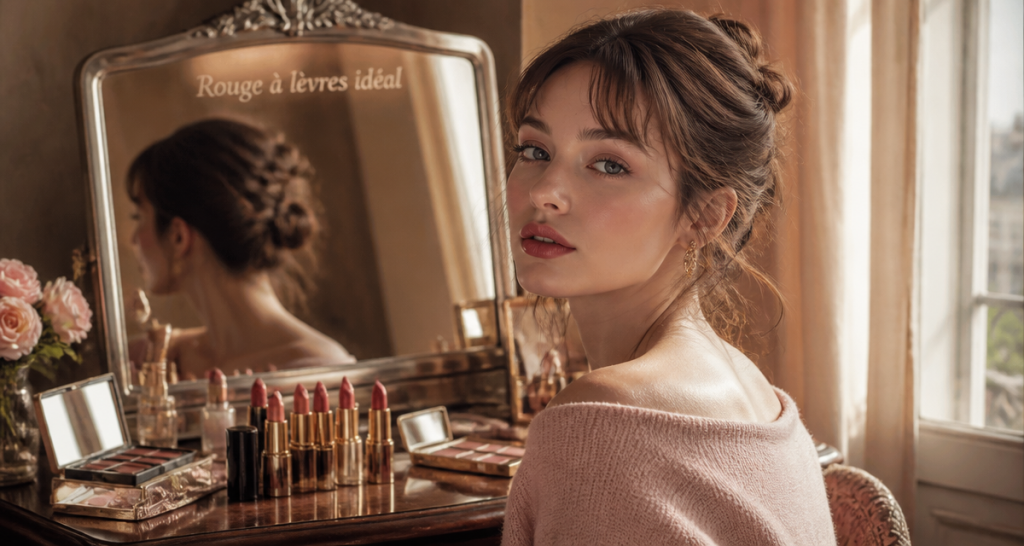 quelle couleur de rouge à lèvres pour peau claire portrait maquillage