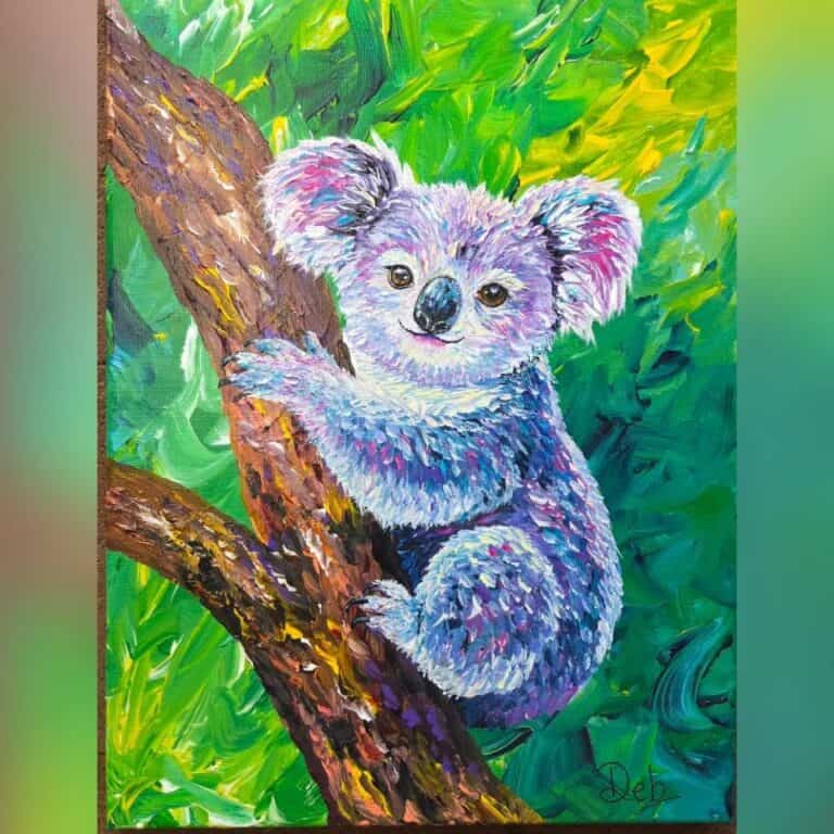 colourful koala 2 768x768