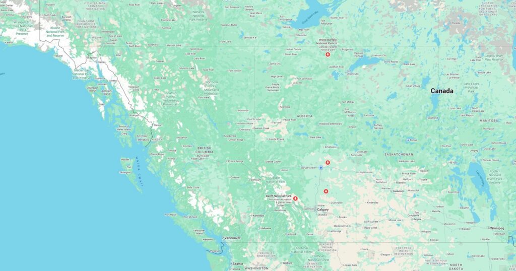 Map showing the mountain ranges across the western United States, including the Rockies, Sierra Nevada, and Cascades, highlighting key geographical features.