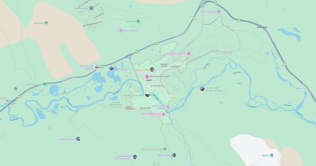 A detailed map of Mountain View, California, highlighting major streets, parks, and landmarks for navigation and local exploration.